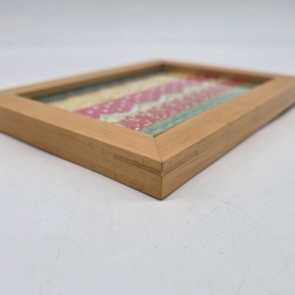 Decorative Bamboo Wooden Picture Photo Frame 4"x6" Thailand a - Picture 8 of 11